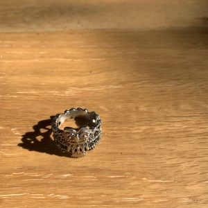 ★ A silver owl ring ★